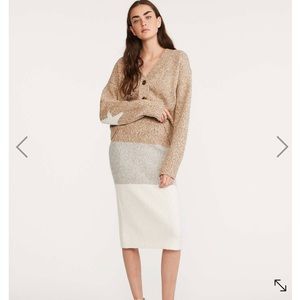 Lou & Grey Midi Sweater Skirt